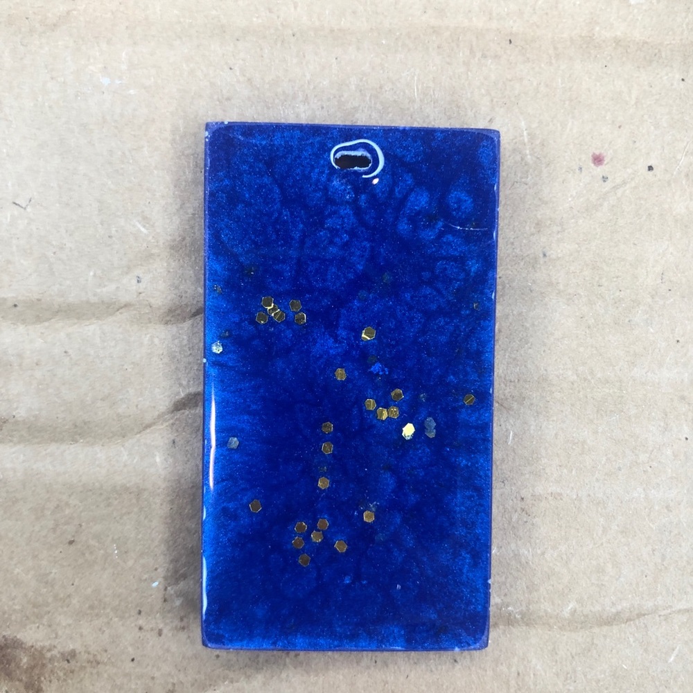 Resin charm